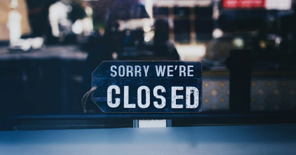 Factors that most frequently cause the closure of startups
